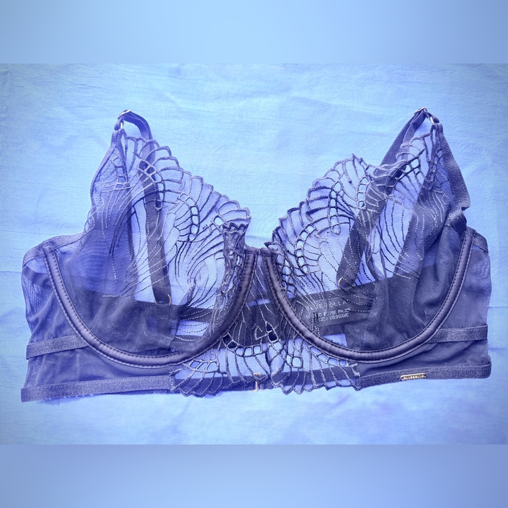 Bluebella Monet Wired Bra, Black